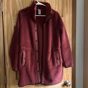 L.L.Bean Sherpa Fleece Coat